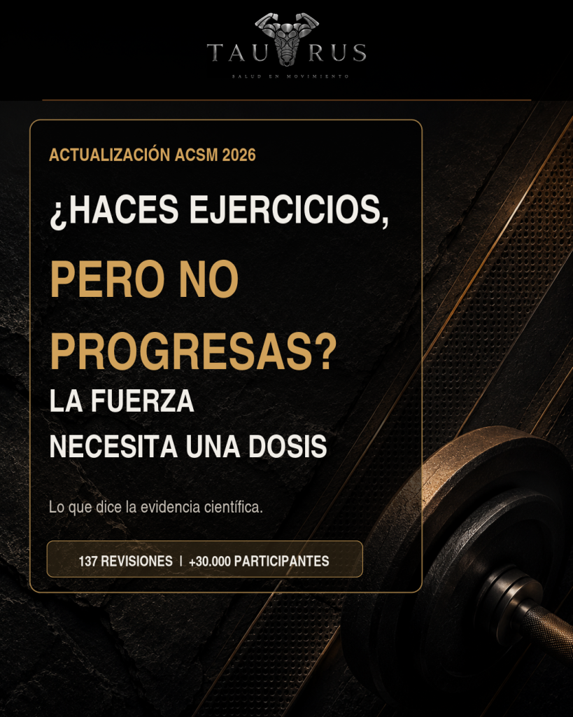 Portada original de Taurus Paper sobre fuerza acsm